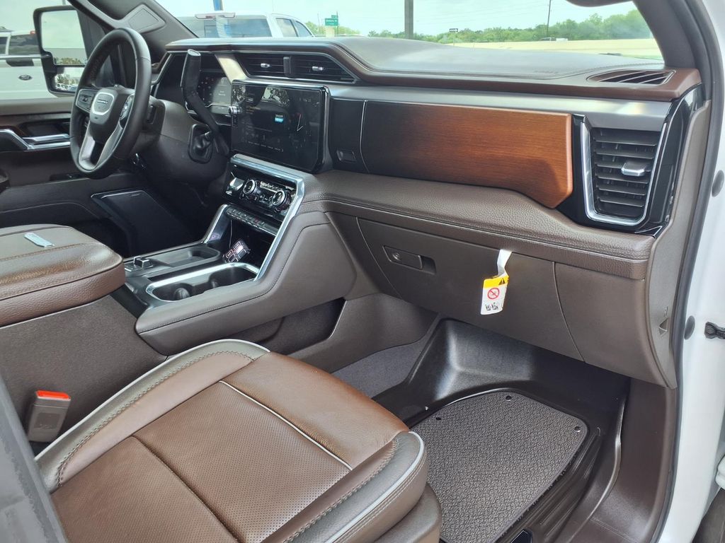 2024 GMC Sierra 3500HD Denali White at DeMontrond Auto Country