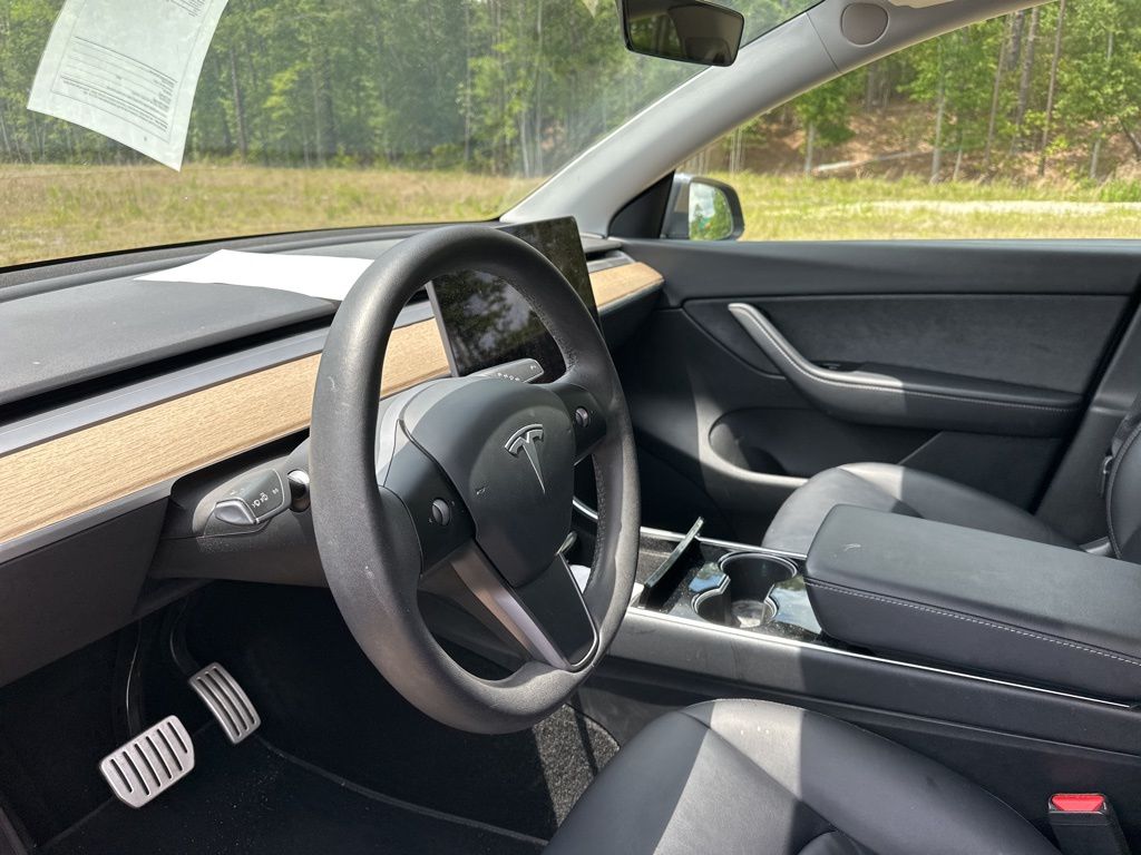 2021 Midnight Silver Metallic Tesla Model Y Performance AWD SUV