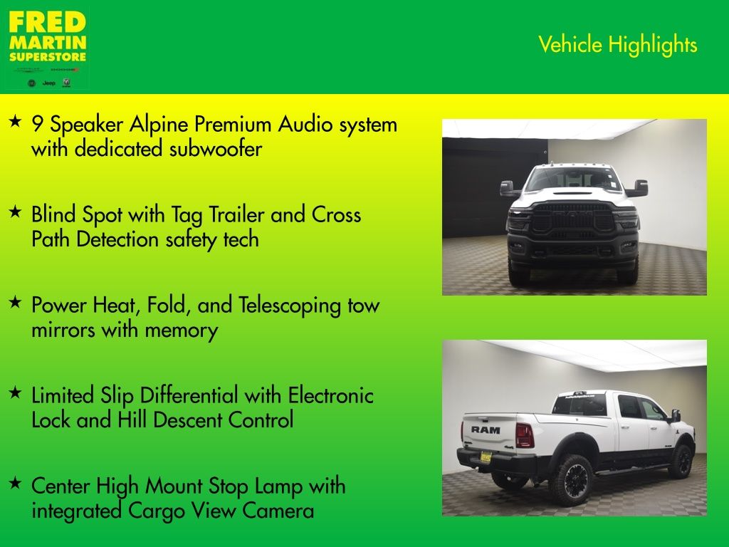 new 2026 Ram 2500 car, priced at $80,973