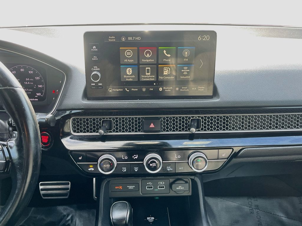 2022 Honda Civic Sport Touring Red at Don McGill Toyota