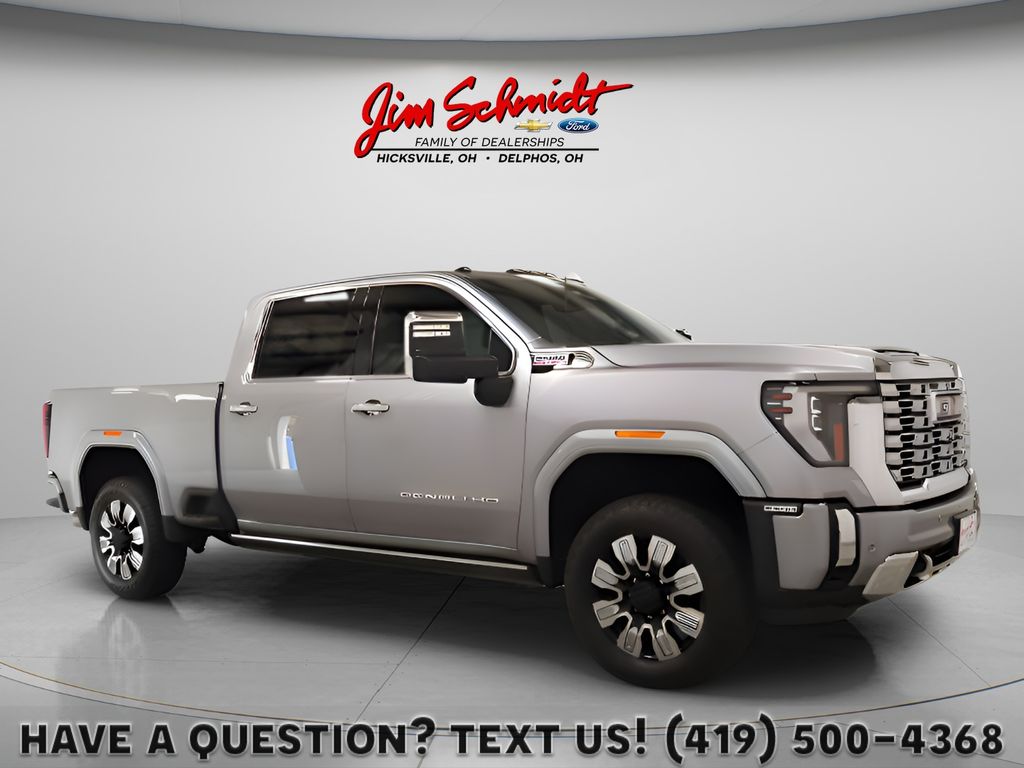 Sterling Metallic 2025 GMC Sierra 2500HD Pickup Truck Four-Wheel Drive Automatic