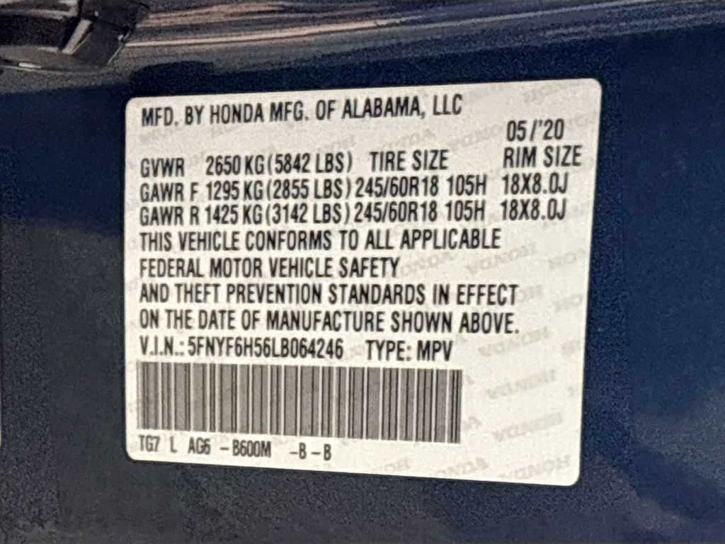 2020 Honda Pilot EX-L