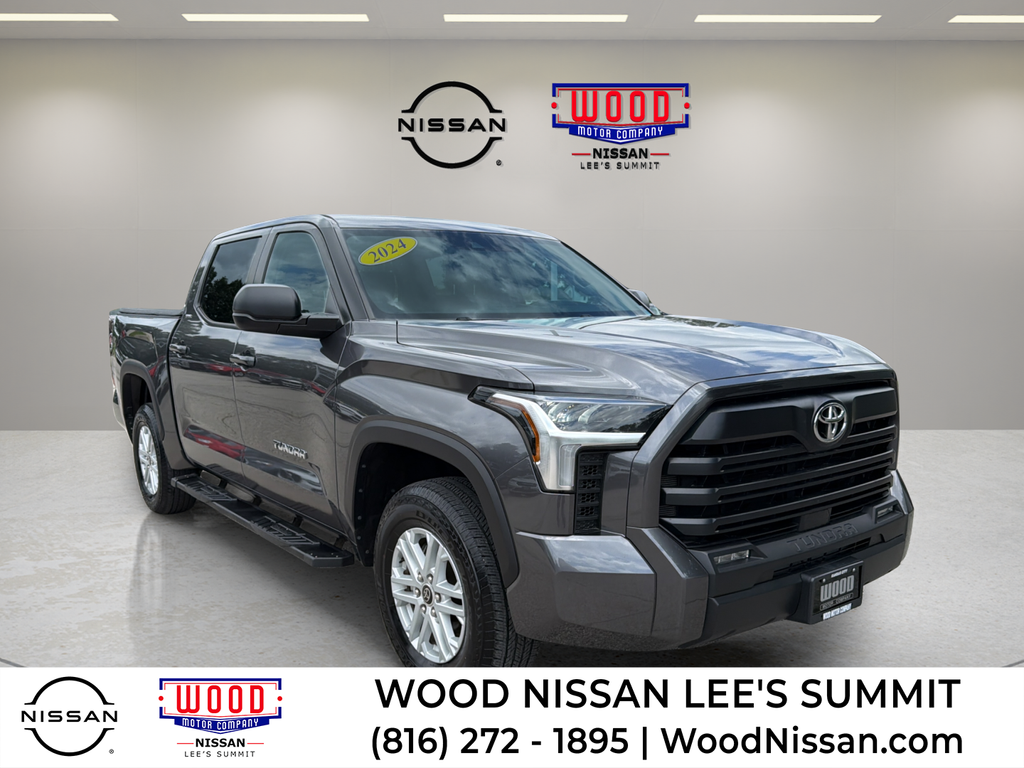 Magnetic Gray Metallic 2024 Toyota Tundra Pickup Truck Four-Wheel Drive Automatic