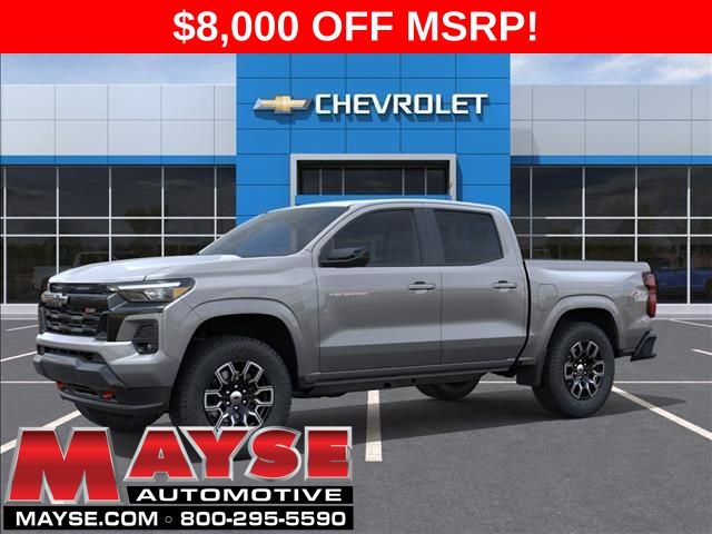 Sterling Gray Metallic 2026 Chevrolet Colorado Pickup Truck Four-Wheel Drive 8-Speed Automatic