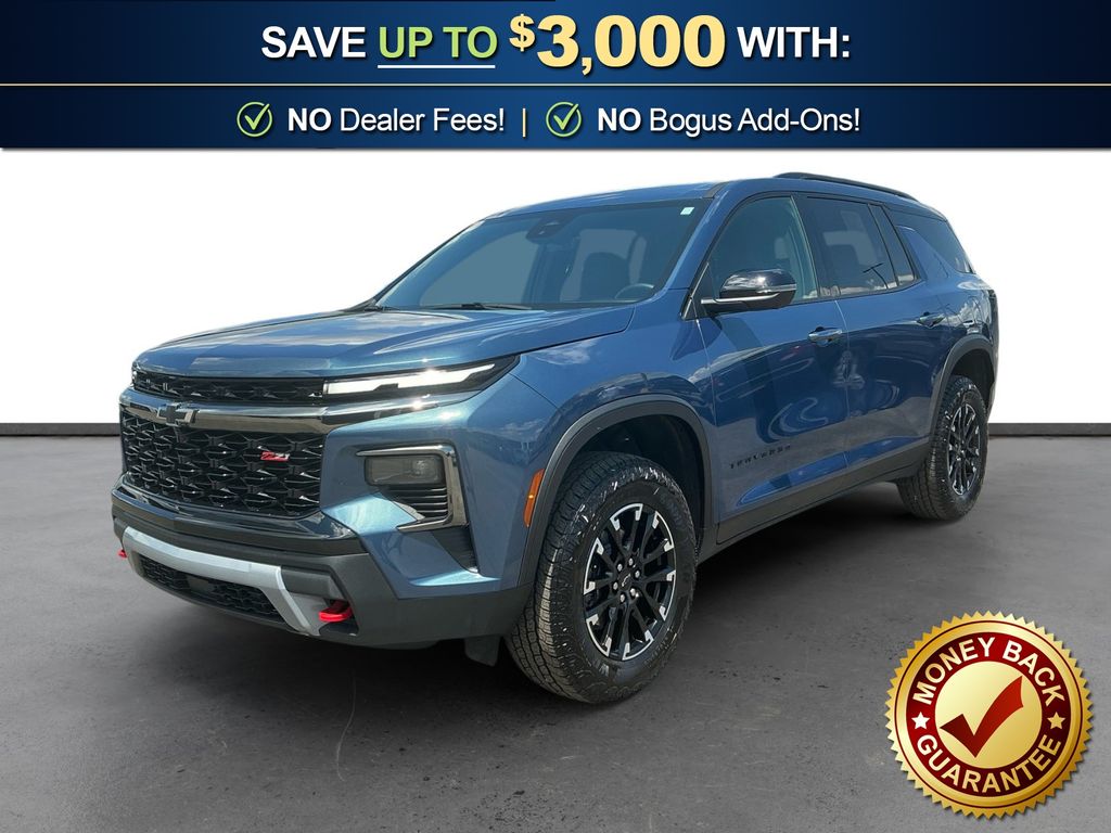 Lakeshore Blue Metallic 2026 Chevrolet Traverse SUV / Crossover Four-Wheel Drive 8-Speed Automatic