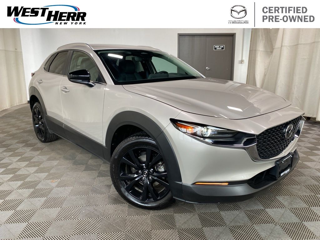 Gray (Platinum Quartz Metallic) 2024 Mazda CX-30 2.5 S Select Sport AWD SUV / Crossover All-Wheel Drive 6-Speed Automatic