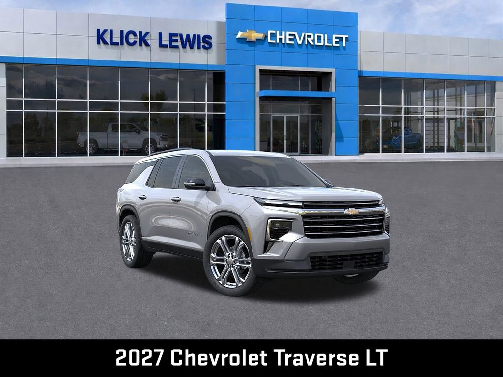 2027 Chevrolet Traverse LT Gray at Klick Lewis Buick Chevrolet