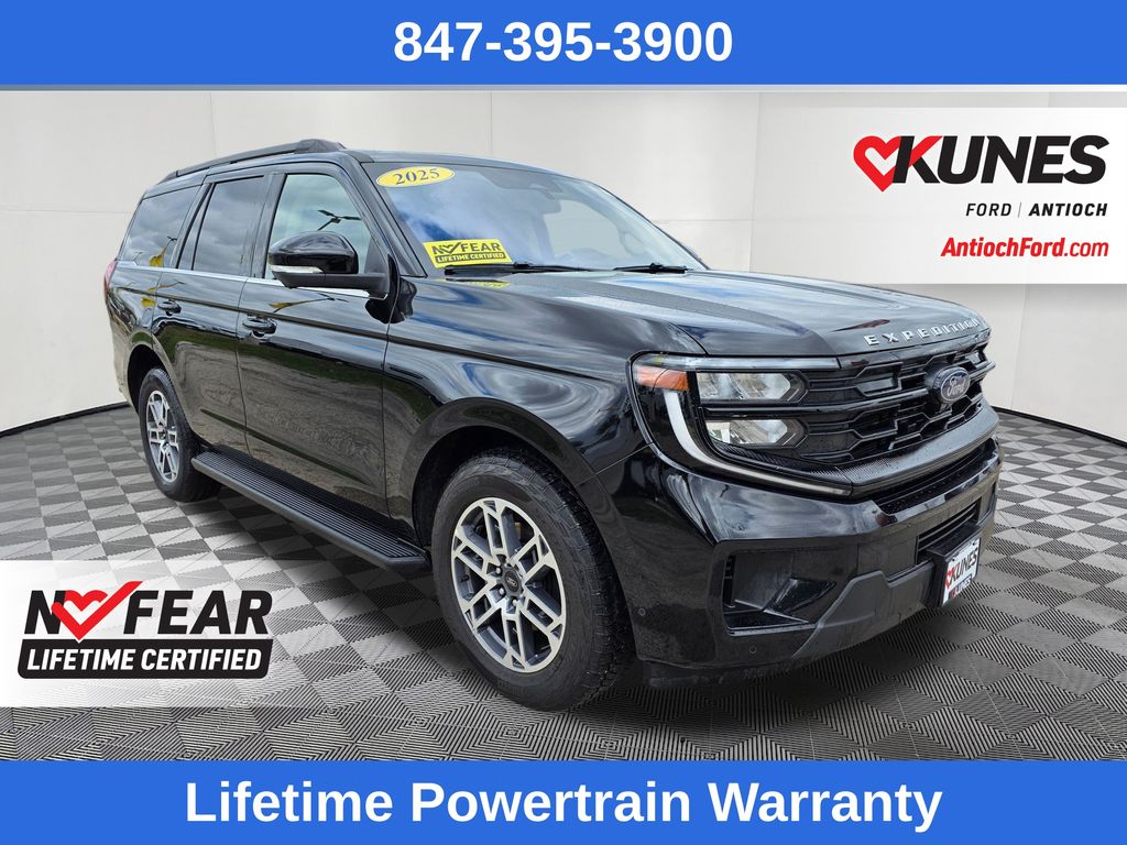 Black Metallic 2025 Ford Expedition SUV / Crossover Four-Wheel Drive Automatic