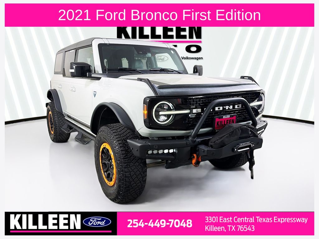2021 Ford Bronco First Edition Advanced 4-Door 4WD