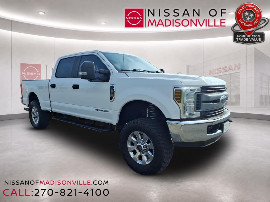 Oxford White 2019 Ford F-250 Super Duty Pickup Truck Four-Wheel Drive 6-Speed Automatic