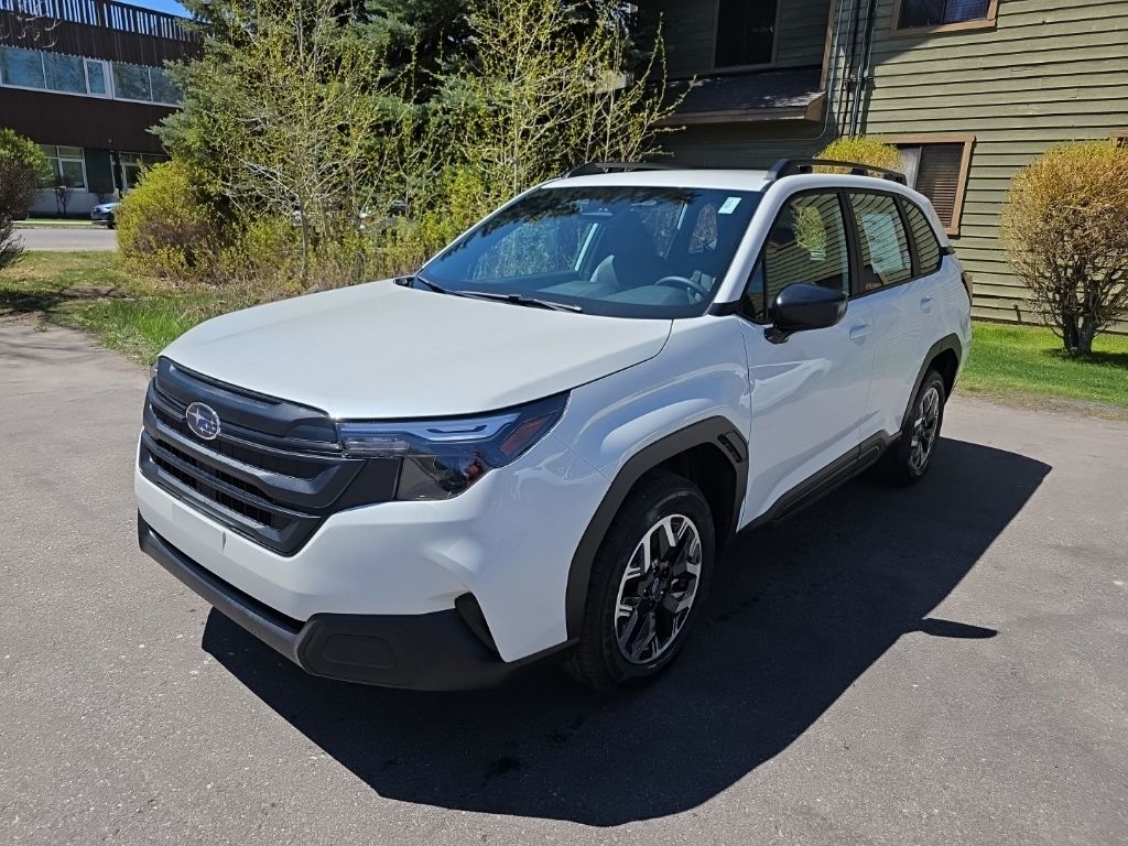 Crystal White Pearl 2026 Subaru Forester SUV / Crossover All-Wheel Drive Continuously Variable Transmission
