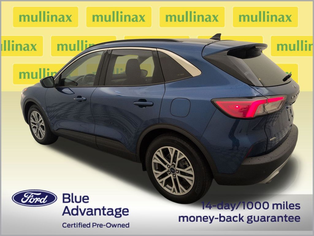 Certified Used 2022 Blue Ford SEL image 9