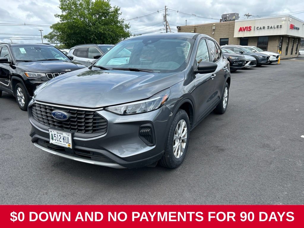 Carbonized Gray Metallic 2025 Ford Escape SUV / Crossover All-Wheel Drive 8-Speed Automatic