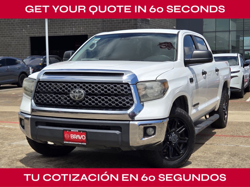 2020 Toyota Tundra SR5 White at Toyota of Victoria