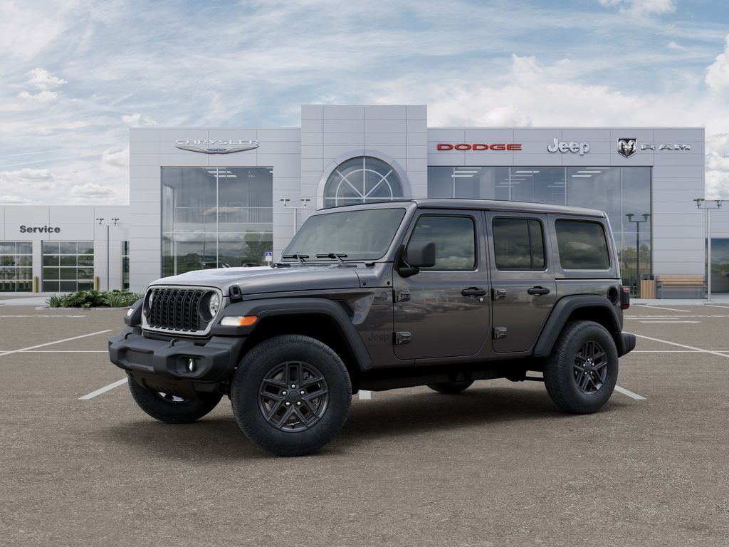New 2026 Gray Jeep Sport S image 2