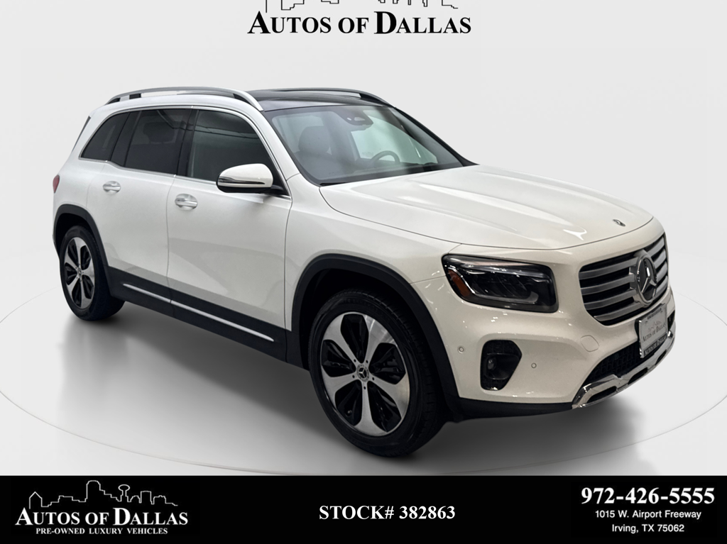White 2025 Mercedes-Benz GLB SUV / Crossover All-Wheel Drive 8-Speed Dual Clutch