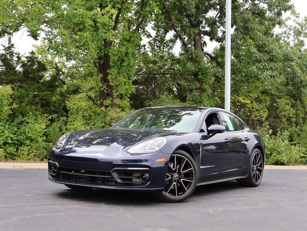 Night Blue Metallic 2023 Porsche Panamera Sedan All-Wheel Drive 8-Speed Automatic
