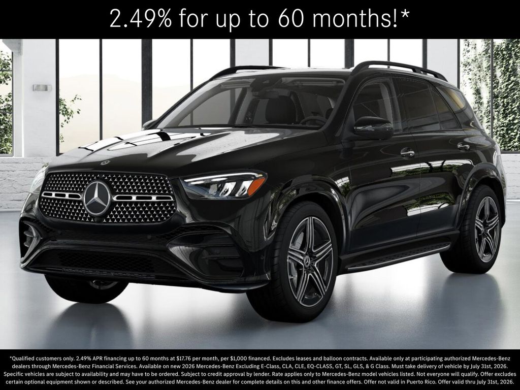 Black 2026 Mercedes-Benz GLE SUV / Crossover All-Wheel Drive 9-Speed Automatic