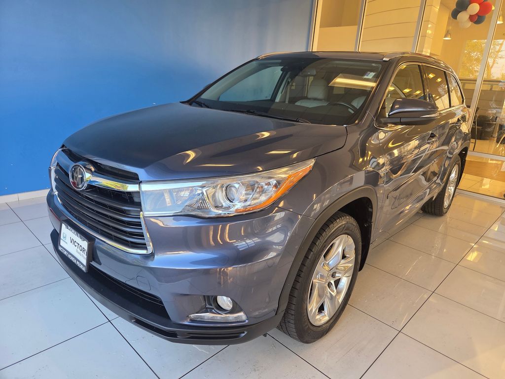 Shoreline Mist 2015 Toyota Highlander Limited Platinum AWD SUV / Crossover All-Wheel Drive 6-Speed Automatic Overdrive