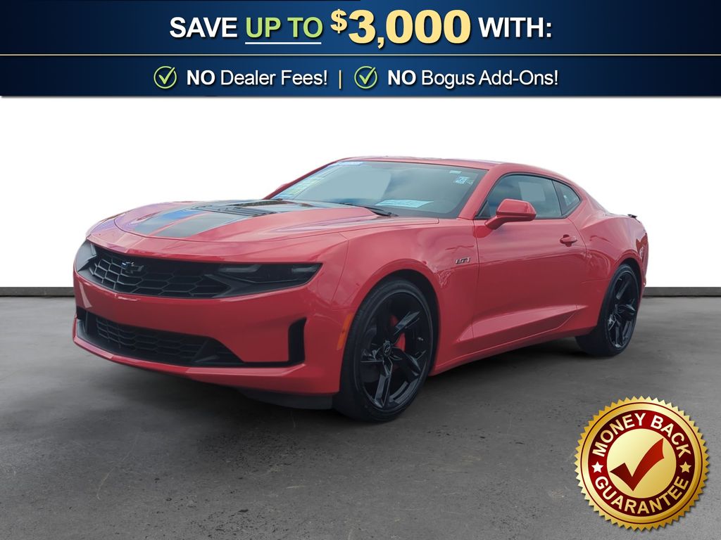 Red Hot 2022 Chevrolet Camaro LT1 Coupe RWD Coupe Rear-Wheel Drive Automatic