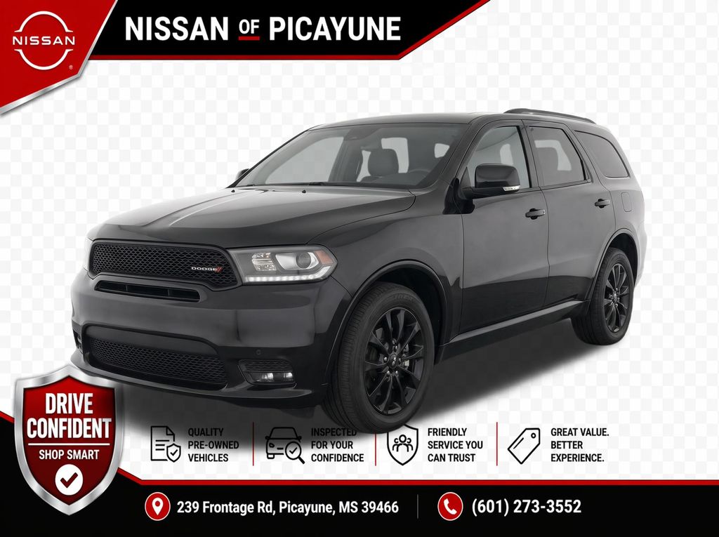 DB Black Crystal Clearcoat 2019 Dodge Durango SUV / Crossover Rear-Wheel Drive 8-Speed Automatic