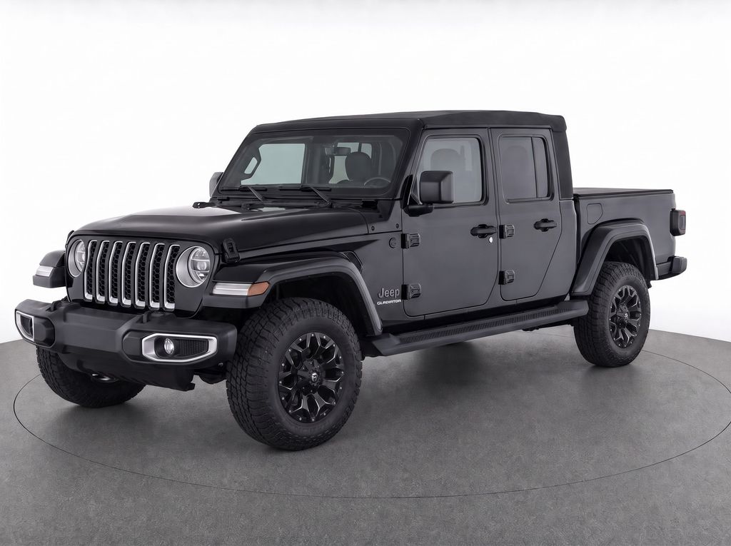 2020 Jeep Gladiator Overland Black at Klick Lewis Buick Chevrolet
