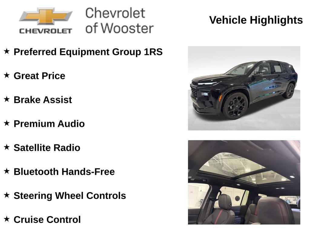 2026 Chevrolet Traverse RS - Image 2