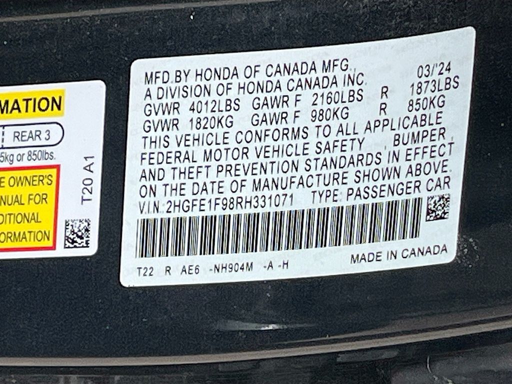 Used 2024 Gray Honda Touring image 33