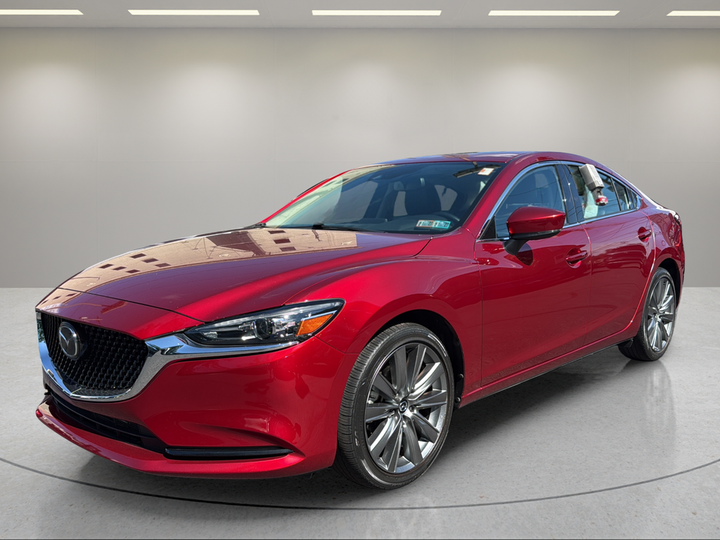 2021 Mazda Mazda6 Grand Touring Red at Rochrich Mazda