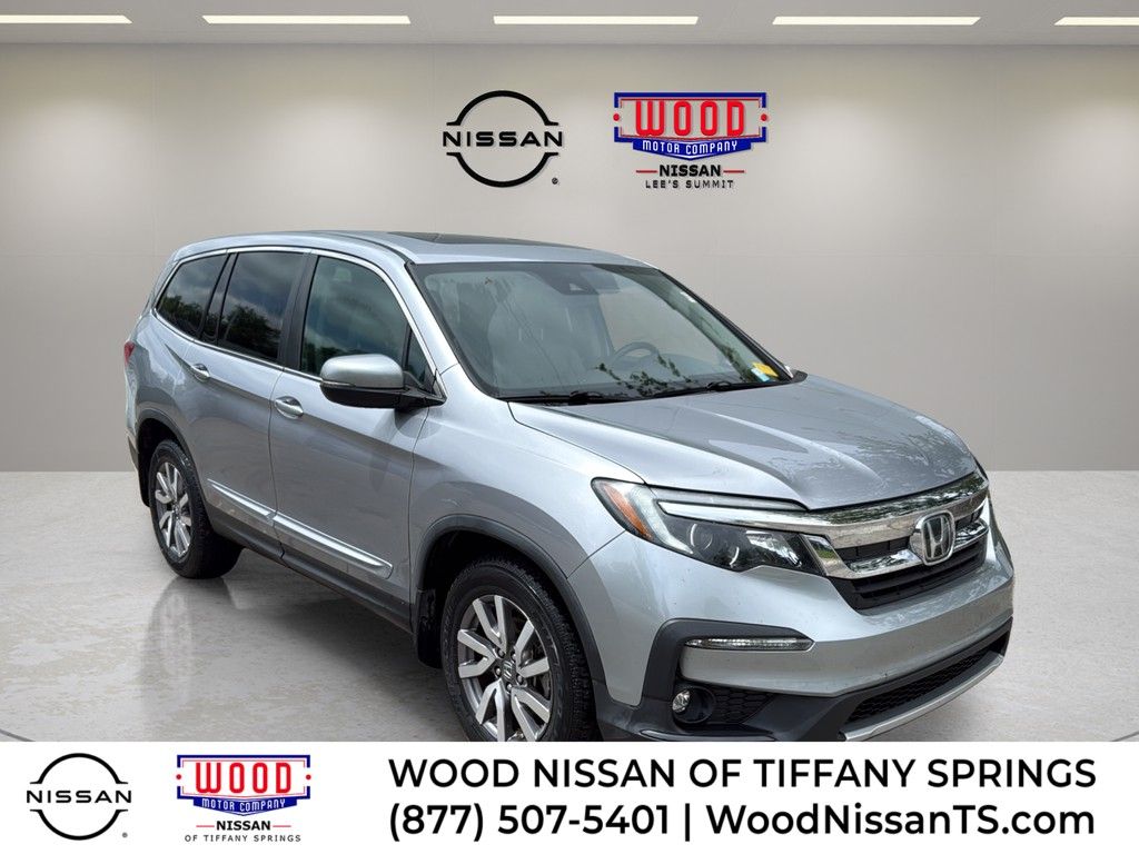 Lunar Silver Metallic 2020 Honda Pilot EX-L FWD SUV / Crossover Front-Wheel Drive 6-Speed Automatic