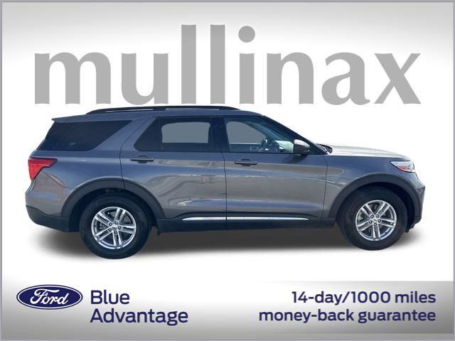 Certified 2022 Ford Explorer XLT with VIN 1FMSK7DH5NGB25291 for sale in Lake Park, FL