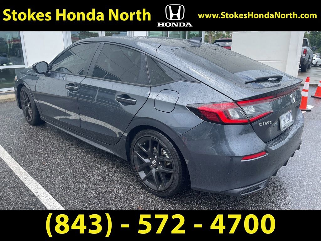 2025 Honda Civic Sport Gray at Stokes Honda North