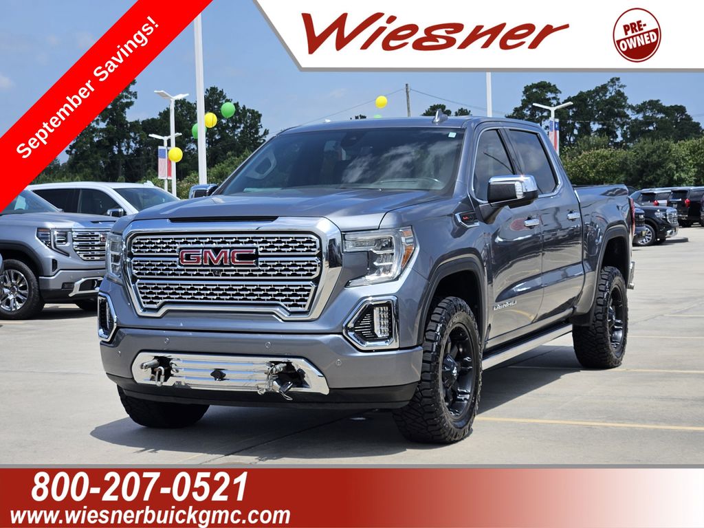 Gray (Steel Metallic) 2019 GMC Sierra 1500 Pickup Truck Four-Wheel Drive Automatic