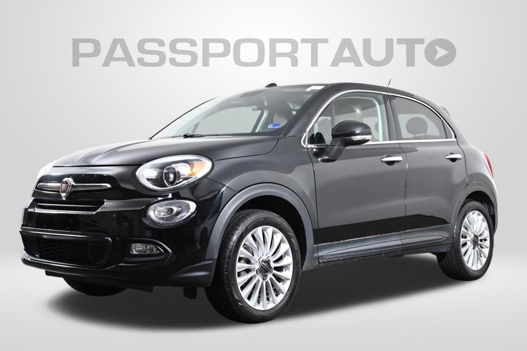 Nero Cinema (Black Clear Coat) 2016 FIAT 500X SUV / Crossover All-Wheel Drive Automatic