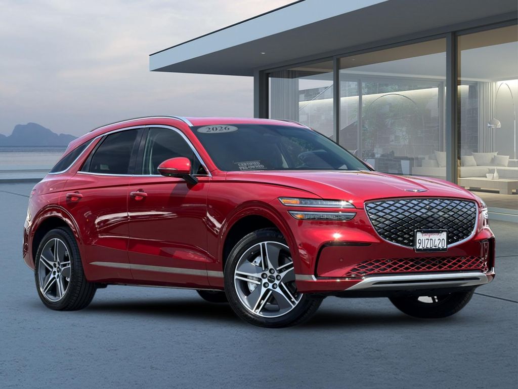 Mauna Red 2026 Genesis GV70 Electrified Advanced AWD SUV / Crossover All-Wheel Drive 1-Speed Automatic
