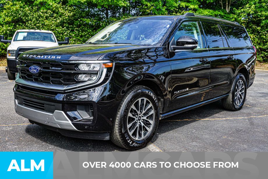 Used 2025 Black Ford Platinum image 3