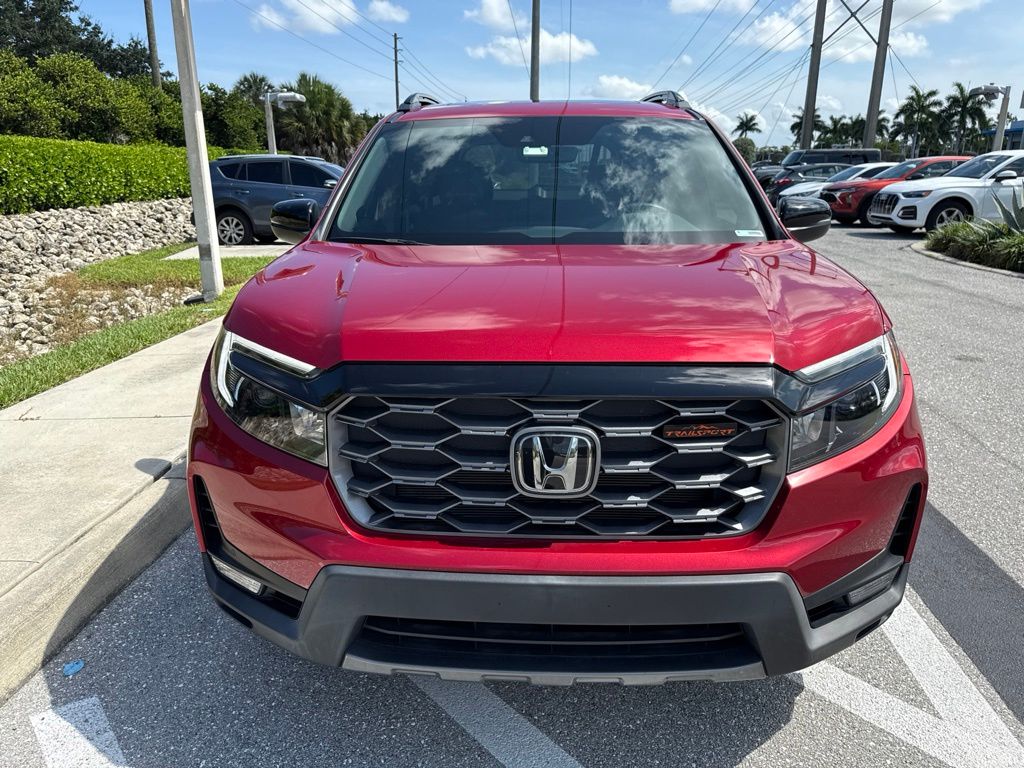 Used 2023 Radiant Red Metallic II Honda TrailSport image 8