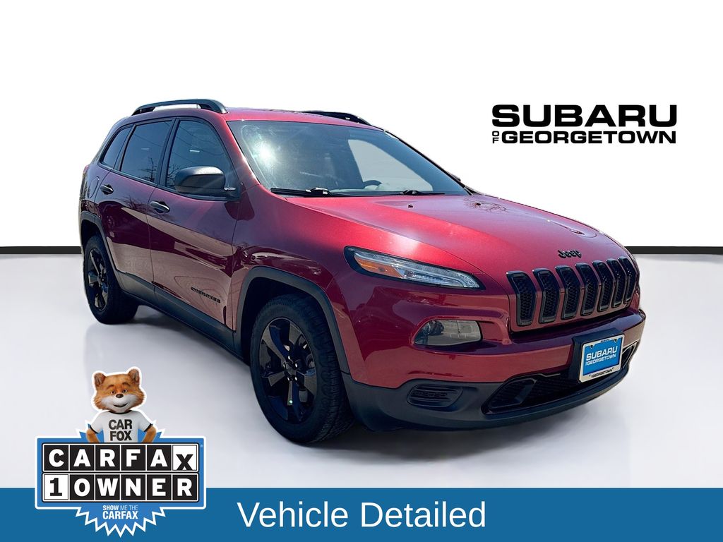 Deep Cherry Red Crystal Pearlcoat 2016 Jeep Cherokee Sport Altitude FWD SUV / Crossover Front-Wheel Drive 9-Speed Automatic