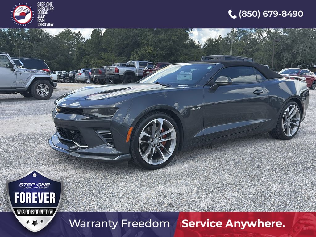 Nightfall Gray Metallic 2017 Chevrolet Camaro Convertible Rear-Wheel Drive 8-Speed Automatic