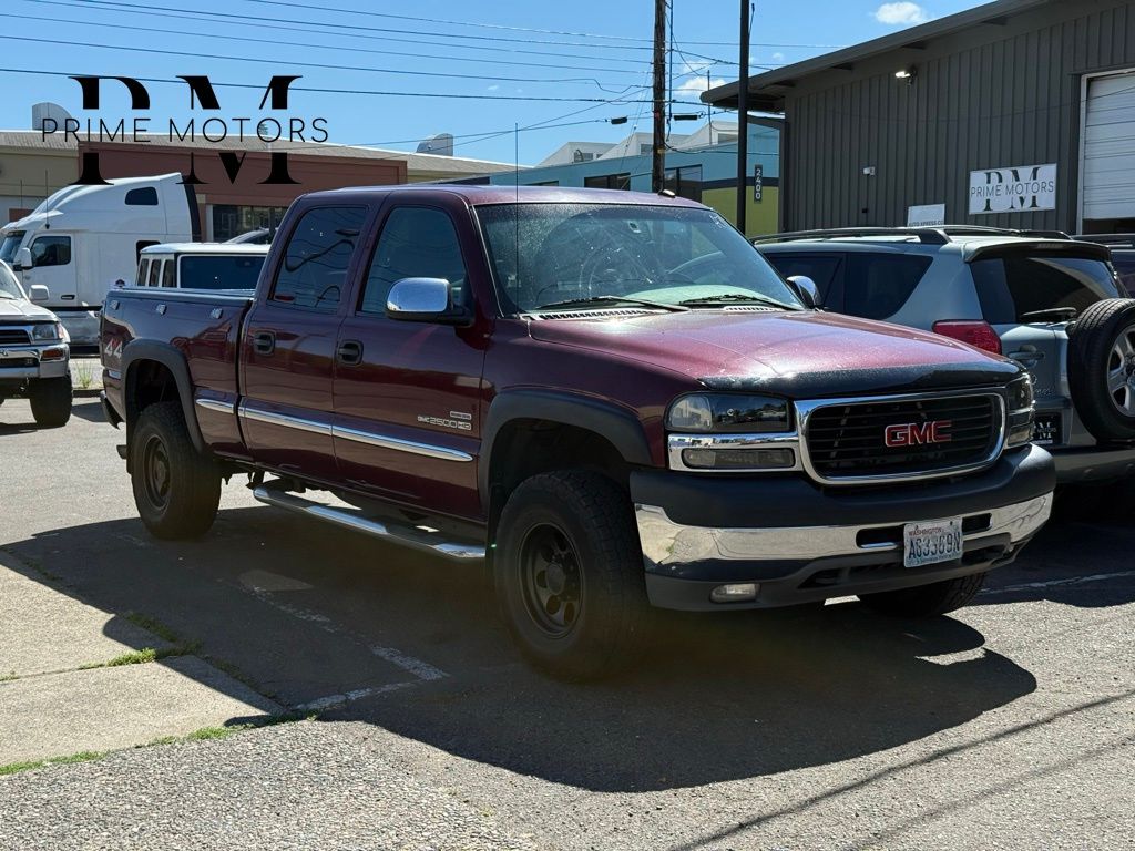 2002 GMC Sierra 2500HD 4 Dr SLE 4WD Crew Cab SB HD