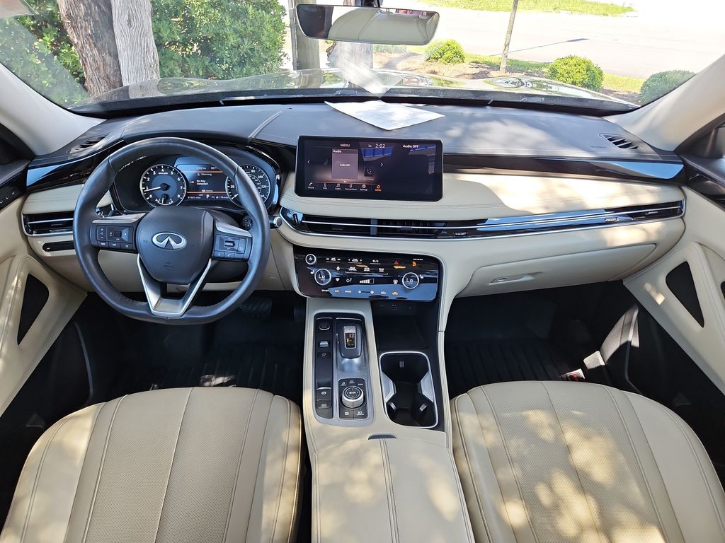 2023 INFINITI QX60 PURE Black at Lugoff Nissan