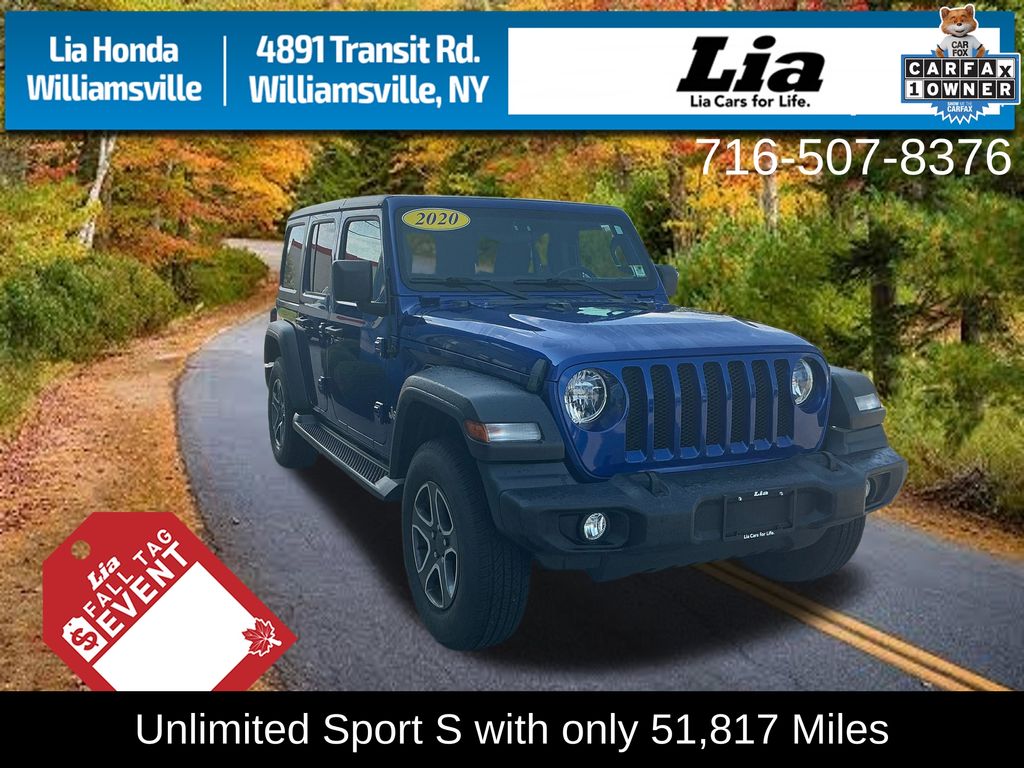 2020 Jeep Wrangler Unlimited Sport S 4WD