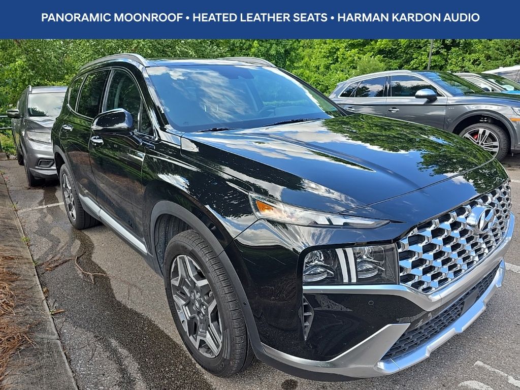 Twilight Black 2023 Hyundai Santa Fe Hybrid SUV / Crossover All-Wheel Drive 6-Speed Automatic