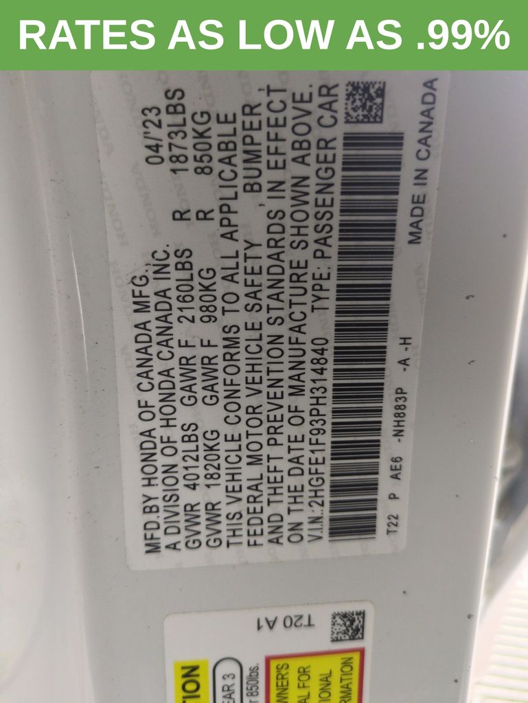 Used 2023 Honda Civic For Sale in Fort Wayne, IN