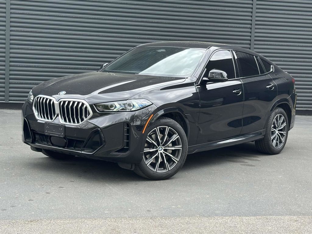 Black Sapphire Metallic 2025 BMW X6 SUV / Crossover All-Wheel Drive 8-Speed Automatic