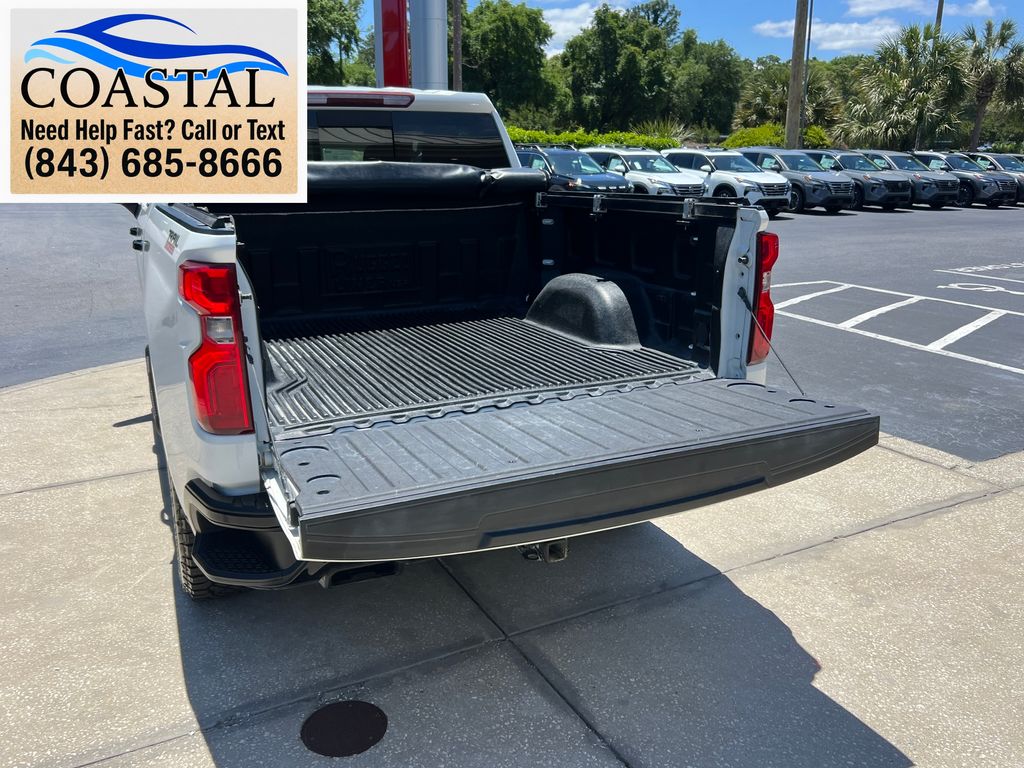 2021 Chevrolet Silverado 1500 LT Trail Boss White at Bob Mills Chevrolet