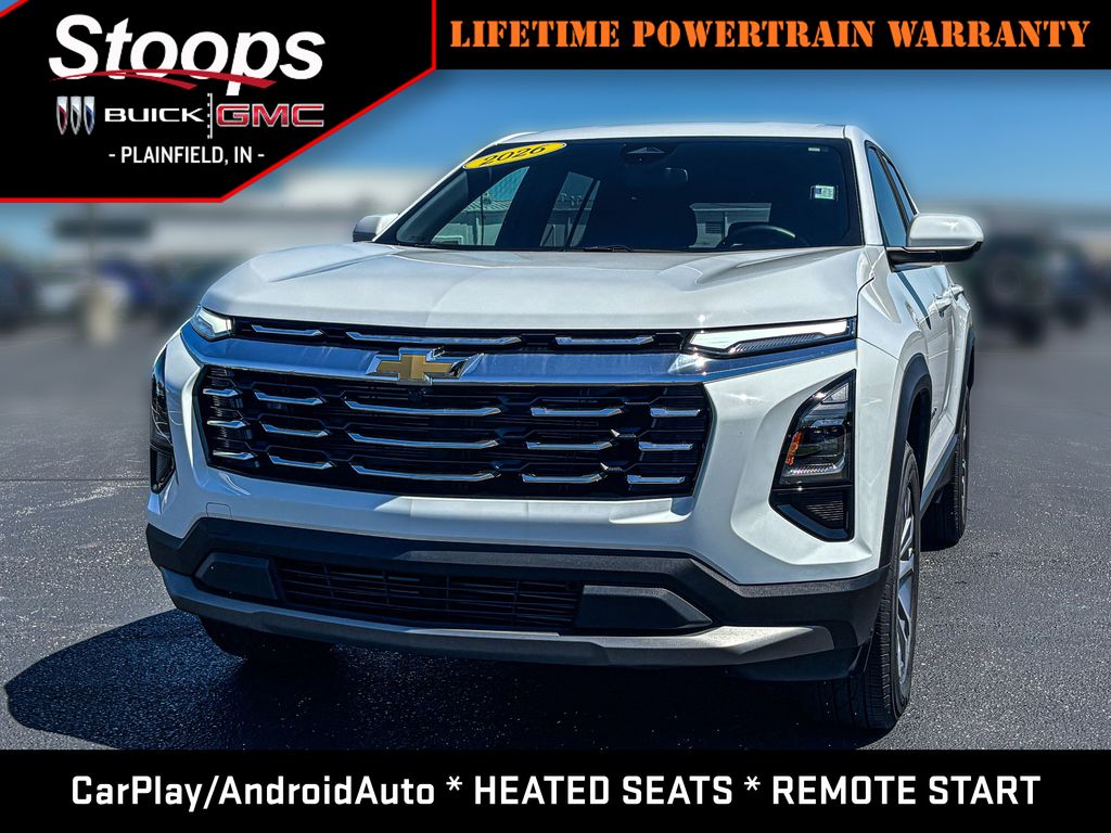 Summit White 2026 Chevrolet Equinox SUV / Crossover Front-Wheel Drive Continuously Variable Transmission