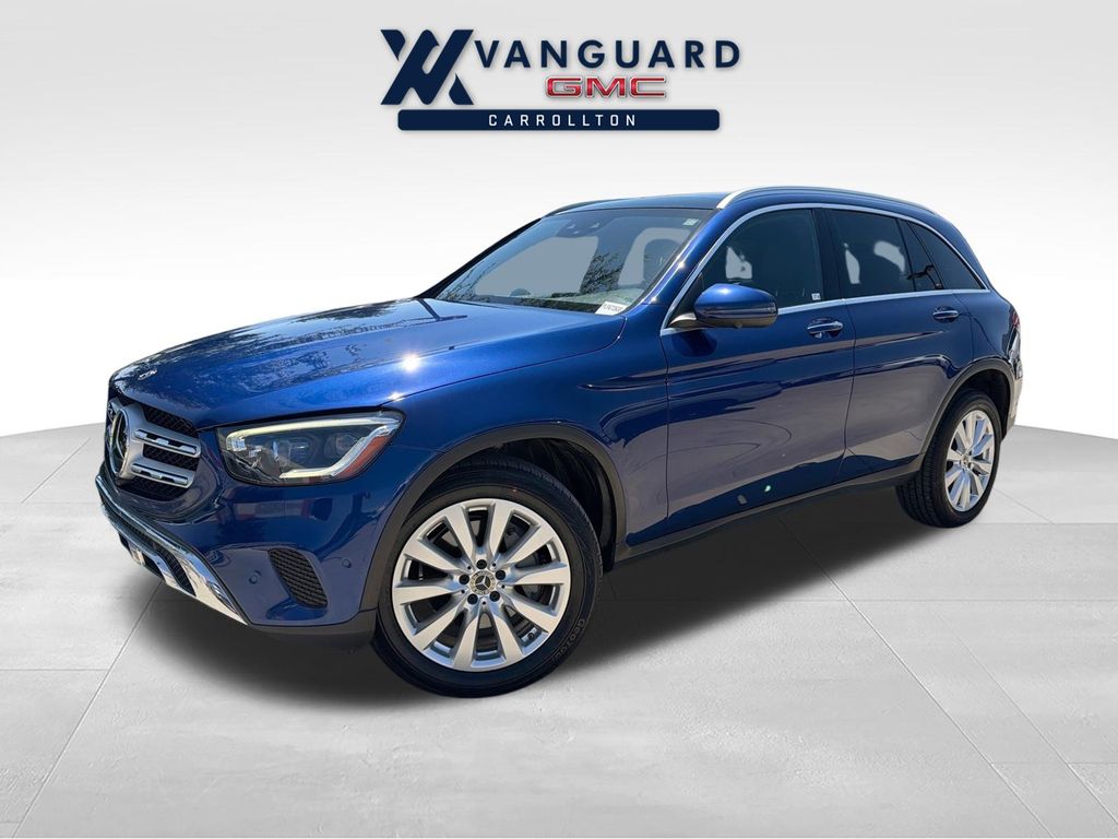 Brilliant Blue Metallic 2020 Mercedes-Benz GLC SUV / Crossover All-Wheel Drive 9-Speed Automatic