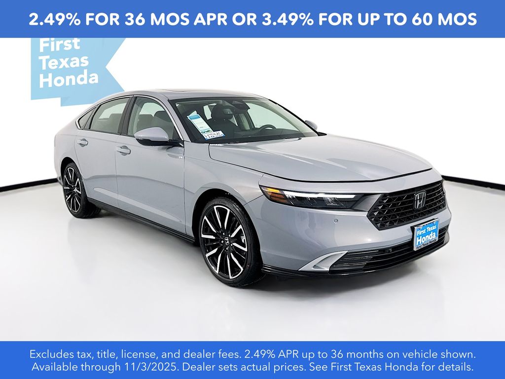 New Car 2025 Honda Accord Hybrid  Touring For Sale In Austin, Texas
