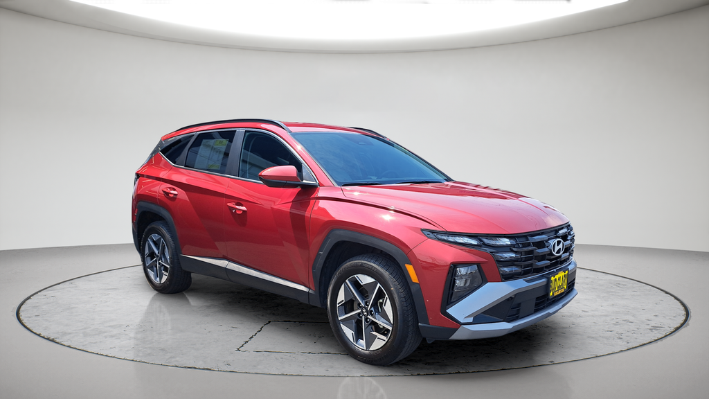 Ultimate Red 2025 Hyundai Tucson SUV / Crossover All-Wheel Drive 8-Speed Automatic